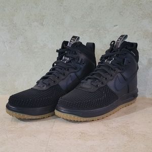 Nike Luna Force 1 Duckboot Black Gum